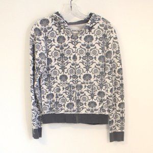 Women's Aeropostale Funky Damask Floral Sweatshirt Hoodie Size Medium